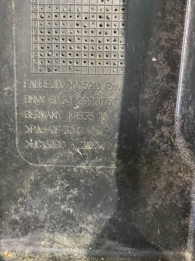 VEZNI LIM PREDNJA STRANA POJAČANJE ŠOFER ŠAJBA BMW X1 E84 NR.649