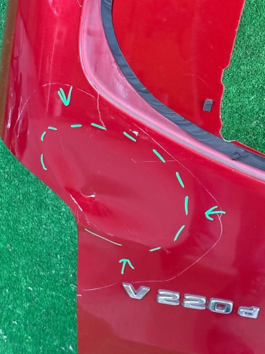 GEPEK ZADNJI ZADNJA MERCEDES VIANO VITO W447 NR:3294