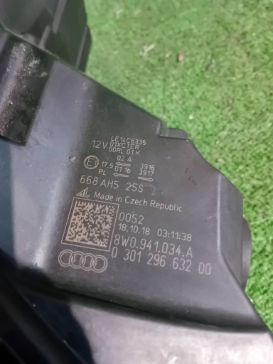 FAR DESNA STRANA PREDNJA AUDI A4 B9 FULL LED 15- NR.R808 FAR DESNA STRANA PREDNJA AUDI A4 B9 FULL LED 15- NR.R808