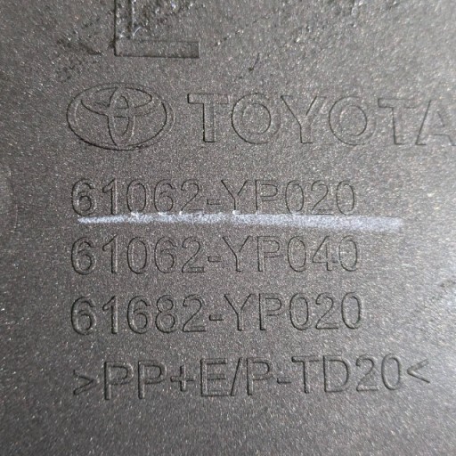 LAJSNA BLATOBRANA LIJEVA STRANA ZADNJA TOYOTA HILUX VIII REDIZAJN 19- NR.69 LAJSNA BLATOBRANA LIJEVA STRANA ZADNJA TOYOTA HILUX VIII REDIZAJN 19- NR.69