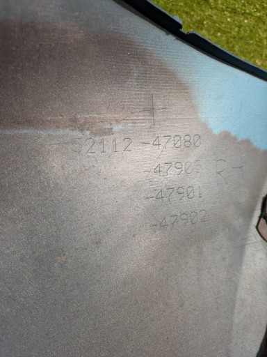 BOČNI DIO DESNA STRANA PREDNJA TOYOTA PRIUS PRIME NR.8339