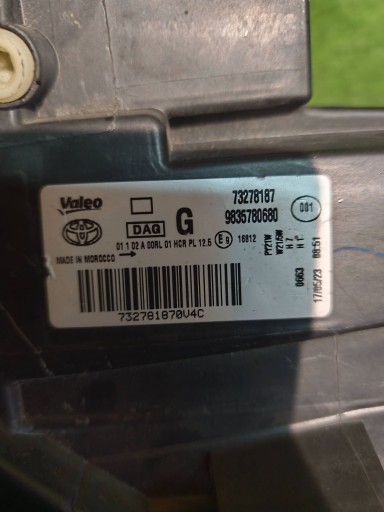 FAR LIJEVA STRANA PREDNJA TOYOTA PROACE CITY VERSO NR.1111