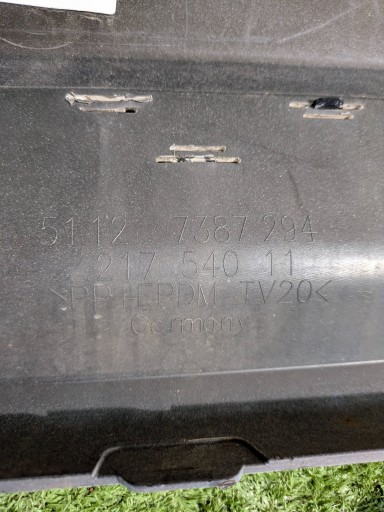 BRANIK ZADNJI BMW 5 G30 LIMUZINA / SEDAN 17- NR.Z8936 BRANIK ZADNJI BMW 5 G30 LIMUZINA / SEDAN 17- NR.Z8936