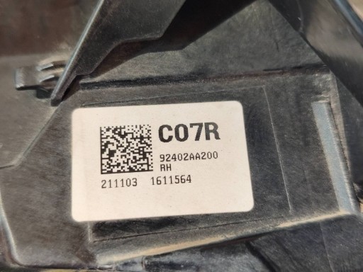 LAMPA FAR ZADNJI ZADNJA DESNA STRANA HYUNDAI ELANTRA VII 20- NR.327 LAMPA FAR ZADNJI ZADNJA DESNA STRANA HYUNDAI ELANTRA VII 20- NR.327