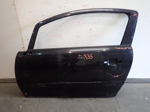 VRATA PREDNJI LIJEVA OPEL CORSA D 06-14 (MODEL SA 3 VRATA)
