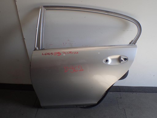 VRATA ZADNJI ZADNJA LIJEVA LEXUS GS 3 III 05-11
