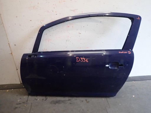 VRATA PREDNJI LIJEVA OPEL CORSA D 06-14 (MODEL SA 3 VRATA)