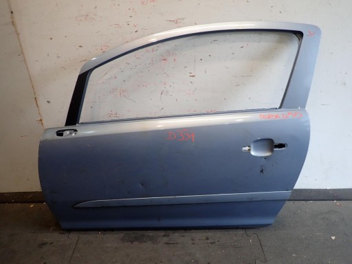VRATA PREDNJI LIJEVA OPEL CORSA D 06-14 (MODEL SA 3 VRATA)