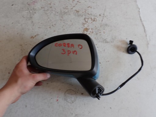 RETROVIZOR LIJEVA OPEL CORSA D 2007- 3PIN