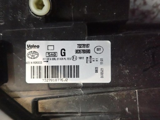 LAMPA FAR PREDNJI LIJEVI TOYOTA PROACE VERSO CITY 2020-
