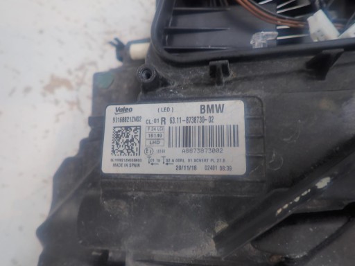 LAMPA FAR PREDNJI DESNI BMW 3 GT F34 FULL LED ADAPTIVE LAMPA FAR PREDNJI DESNI BMW 3 GT F34 FULL LED ADAPTIVE