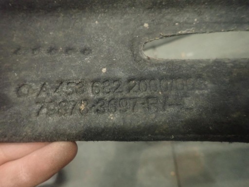 ZVUČNA IZOLACIJA HAUBE SMART W453 A4536822000 ZVUČNA IZOLACIJA HAUBE SMART W453 A4536822000