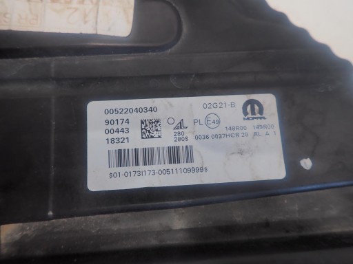LAMPA FAR PREDNJI LIJEVI JEEP COMPASS II REDIZAJN 21- FULL LED