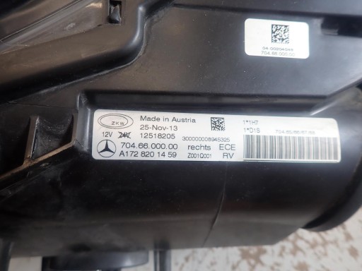 LAMPA FAR PREDNJI DESNI MERCEDES SLK SLC W172 BI-XENON