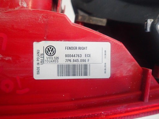 LAMPA FAR ZADNJI ZADNJA DESNI VW TOUAREG II 2010- 7P6 LAMPA FAR ZADNJI ZADNJA DESNI VW TOUAREG II 2010- 7P6