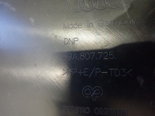 MASKA AUDI Q4 2020- 89A807725 MASKA AUDI Q4 2020- 89A807725