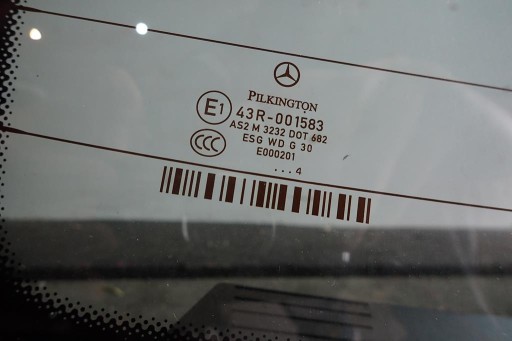 STAKLO ZADNJI MERCEDES SLC SLK W172