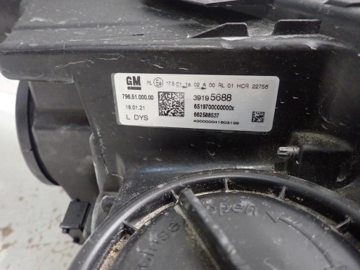 LAMPA FAR PREDNJI LIJEVI OPEL ASTRA K V REDIZAJN 19- FULL LED