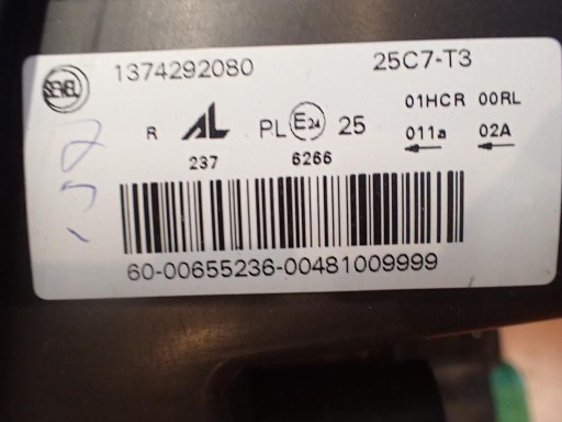 LAMPA FAR PREDNJI DESNI FIAT DUCATO 014- LAMPA FAR PREDNJI DESNI FIAT DUCATO 014-