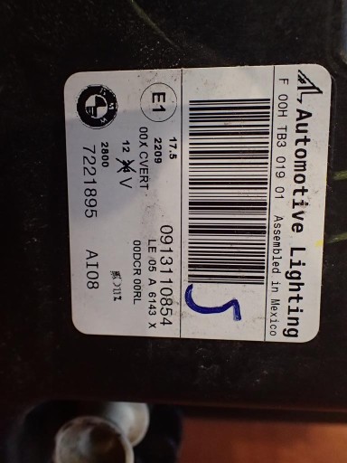 LAMPA FAR PREDNJI LIJEVI BMW X5 E70 REDIZAJN 10- BI-XENON LAMPA FAR PREDNJI LIJEVI BMW X5 E70 REDIZAJN 10- BI-XENON