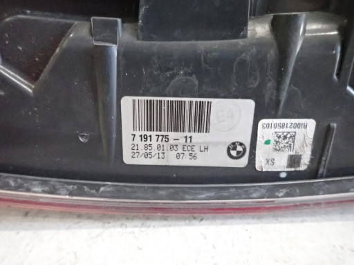 LAMPA FAR ZADNJI ZADNJA  LIJEVI BMW Z4 E89 2012-2016 7191775-11