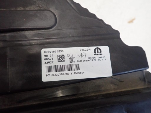 LAMPA FAR PREDNJI LIJEVI JEEP COMPASS II REDIZAJN 21- FULL LED 00501636830