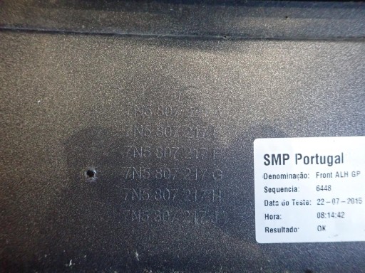 BRANIK PREDNJI SEAT ALHAMBRA 2010- 7N5807221A BRANIK PREDNJI SEAT ALHAMBRA 2010- 7N5807221A