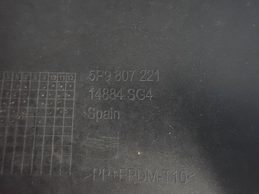 BRANIK PREDNJI SEAT ALTEA REDIZAJN 2009- 5P9807221