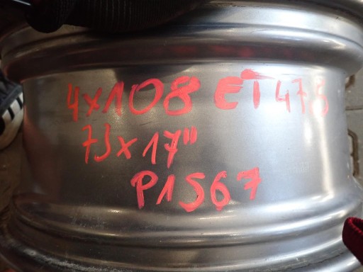 ALUMINIJSKA FELGA FORD ECOSPORT 4X108 ET47,5 7J 17