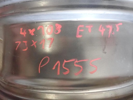 ALUMINIJSKA FELGA FORD ECOSPORT 4X108 ET47,5 7J 17