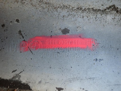 BRANIK PREDNJI BMW X5 E70 REDIZAJN 2010- M-PAKET 8047316