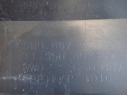 BRANIK PREDNJI VW GOLF VIII ALLTRACK 2020- 5H0807221C