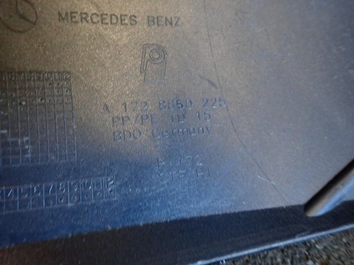 BRANIK ZADNJI MERCEDES SLK W172 2011- A1728850225