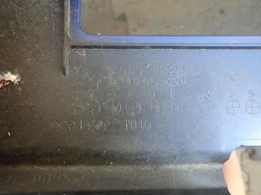 BRANIK ZADNJI DAIHATSU MIRA CUORE 2003- 52159-B2390