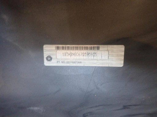 BRANIK ZADNJI DODGE CALIBER 2006- 05116471AA