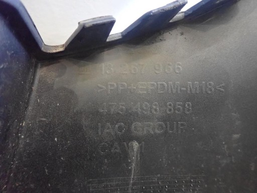 BRANIK ZADNJI OPEL MERIVA B II 2010-