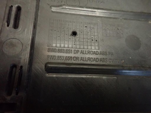 MASKA AUDI A4 B9 REDIZAJN 2019 ALLROAD 8W0853651DP