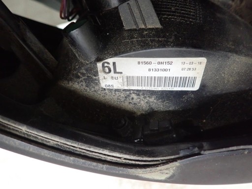 LAMPA FAR ZADNJI ZADNJA  LIJEVI CITROEN C1 II 2014- 81560-0H152