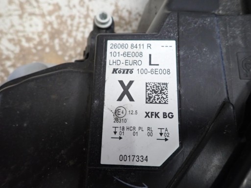 LAMPA FAR PREDNJI LIJEVI RENAULT KANGOO IV 2021- 260608411