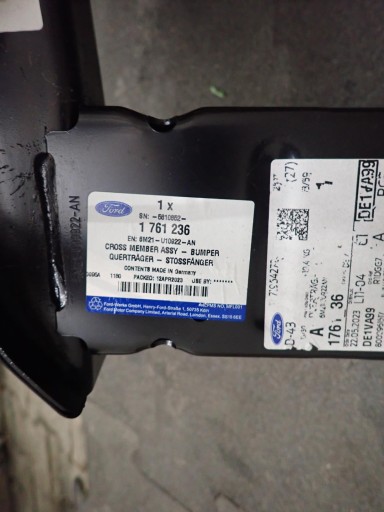 GREDA ISPOD BRANIK PREDNJI FORD S-MAX MK1 GALAXY MK3 2006-2015