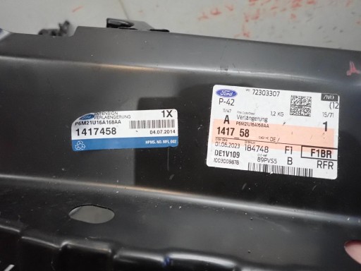 POJAČANJE BLATOBRANA DESNA FORD S-MAX GALAXY MK3 2006-