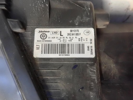 LAMPA FAR PREDNJI LIJEVI VW AMAROK 2010-2016