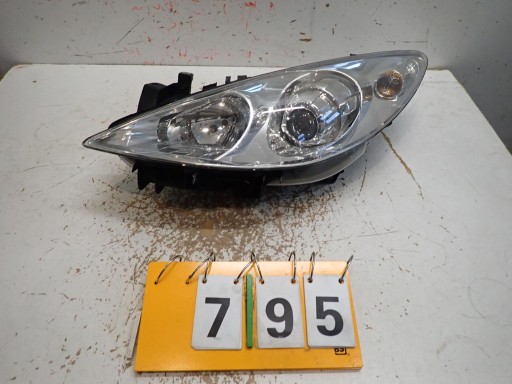 LAMPA FAR PREDNJI LIJEVI PEUGEOT 307 REDIZAJN 2005-2008