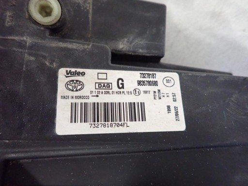 LAMPA FAR PREDNJI LIJEVI TOYOTA PROACE VERSO CITY 2020- 9835780680