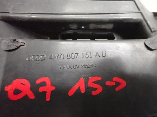 MREŽICA BRANIKA LIJEVI AUDI Q7 II 2015- 4M0807151A