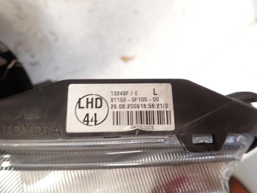 LAMPA FAR PREDNJI LIJEVI TOYOTA VERSO XENON 2009-2012 81150-0F100