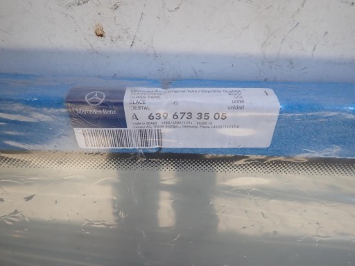 STAKLO BOČNI DESNI ZADNJI MERCEDES VITO VIANO W639 2003-2014 A6396733505