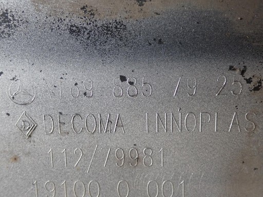 BRANIK PREDNJI MERCEDES A-KLASA W169 REDIZAJN 2008- AVANTGARDE A1698857925