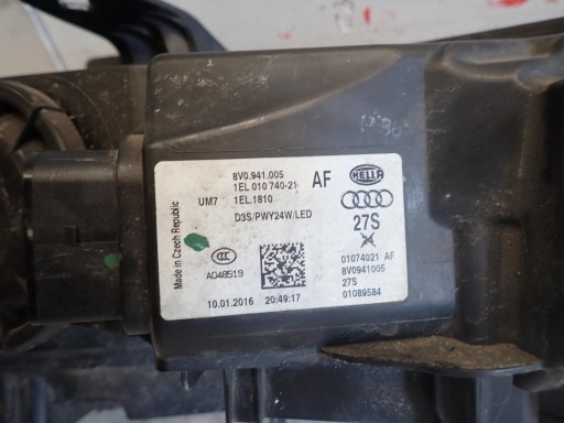 LAMPA FAR PREDNJI LIJEVI AUDI A3 2012- BI-XENON 8V0941005