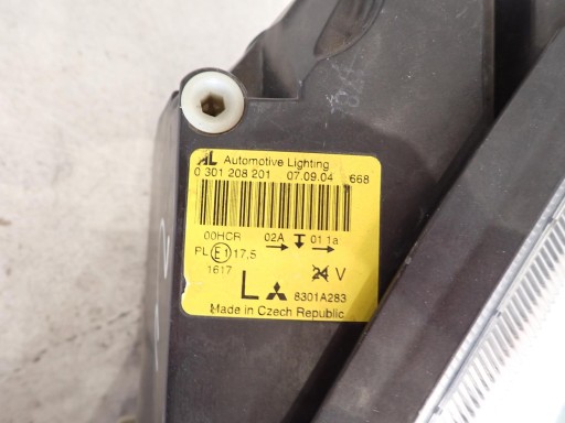 LAMPA FAR PREDNJI LIJEVI MITSUBISHI COLT 2004-2008 8301-A283 LAMPA FAR PREDNJI LIJEVI MITSUBISHI COLT 2004-2008 8301-A283